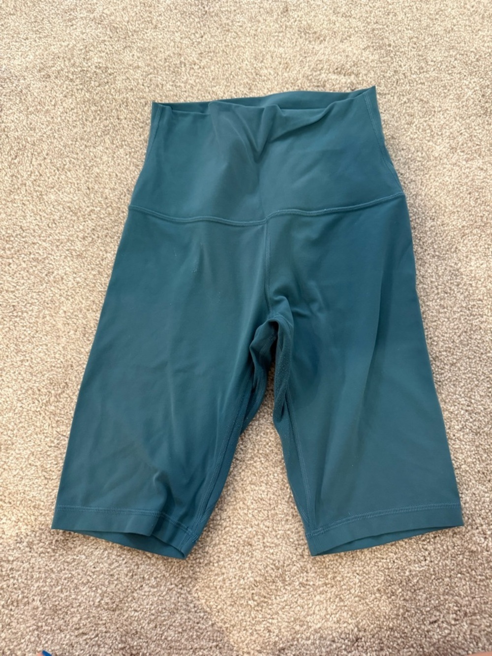 lululemon athletica Deep Teal High-Rise Bike Shorts